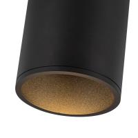 LED Flush Mount by Kuzco Lighting - Lorna Collection, Black Finish - LD4-FM12W24-3036-BK-UNV-010
