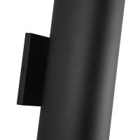 LED Wall Sconce by Kuzco Lighting - Lorna Collection, Black Finish - LD4-UD12W36-3036-BK-UNV-010
