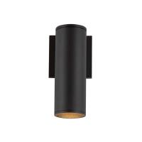LED Outdoor Wall Sconce by Kuzco Lighting - Lorna Collection, Black Finish - LD3-WS09W14-3036-BK-UNV-010