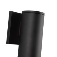 LED Outdoor Wall Sconce by Kuzco Lighting - Lorna Collection, Black Finish - LD3-WS09W14-3036-BK-UNV-010