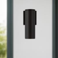 LED Outdoor Wall Sconce by Kuzco Lighting - Lorna Collection, Black Finish - LD3-WS09W14-3036-BK-UNV-010