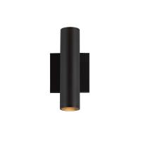 LED Wall Sconce by Kuzco Lighting - Lorna Collection, Black Finish - LD2-UD09W14-3036-BK-UNV-010