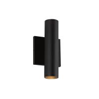 LED Wall Sconce by Kuzco Lighting - Lorna Collection, Black Finish - LD2-UD09W14-3036-BK-UNV-010