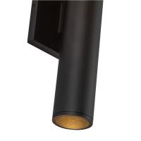LED Outdoor Wall Sconce by Kuzco Lighting - Lorna Collection, Black Finish - LD2-WS09W10-3036-BK-UNV-010