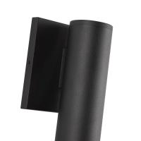 LED Outdoor Wall Sconce by Kuzco Lighting - Lorna Collection, Black Finish - LD2-WS12W12-3036-BK-UNV-010