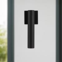 LED Outdoor Wall Sconce by Kuzco Lighting - Lorna Collection, Black Finish - LD2-WS12W12-3036-BK-UNV-010