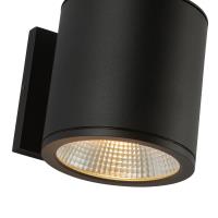 LED Outdoor Wall Sconce by Kuzco Lighting - Nordic Collection, Black Finish - EW265105-BK