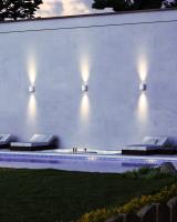 LED Outdoor Wall Sconce by Kuzco Lighting - Nordic Collection, White Finish - EW265105-WH