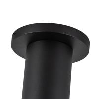 LED Outdoor Ceiling Mount by Kuzco Lighting - Nordic Collection, Black Finish - EC262106-BK