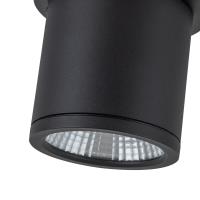 LED Outdoor Ceiling Mount by Kuzco Lighting - Nordic Collection, Black Finish - EC264104-BK
