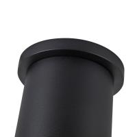LED Outdoor Ceiling Mount by Kuzco Lighting - Nordic Collection, Black Finish - EC264104-BK