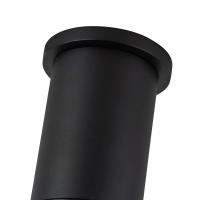 LED Outdoor Ceiling Mount by Kuzco Lighting - Nordic Collection, Black Finish - EC264106-BK
