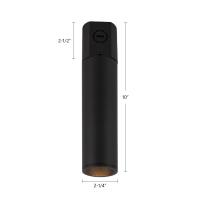LED Ceiling Mount by Kuzco Lighting - Lorna Collection, Black Finish - LD2-CC08W10-3036-BK-UNV-010