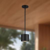 LED Outdoor Pendant by Kuzco Lighting - Nordic Collection, Black Finish - EP265104-BK