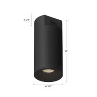 LED Ceiling Mount by Kuzco Lighting - Lorna Collection, Black Finish - LD4-CC08W20-3036-BK-UNV-010