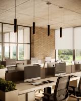 LED Pendant by Kuzco Lighting - Lorna Collection, Black Finish - LD2-PD12W12-3036-BK-UNV-010