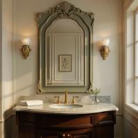 One Light Wall Sconce by Crystorama - Mayfield Collection, Aged Brass Finish - 5221-AG
