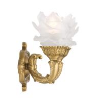 Two Light Wall Sconce by Crystorama - Mayfield Collection, Aged Brass Finish - 5222-AG