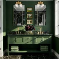 Two Light Wall Sconce by Crystorama - Mayfield Collection, Aged Brass Finish - 5222-AG