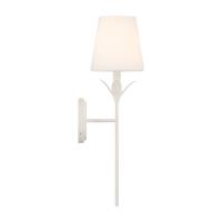 One Light Wall Sconce by Crystorama - Broche Collection, Matte White Finish - 531-OP-MT