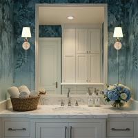 One Light Wall Sconce by Crystorama - Broche Collection, Antique Silver Finish - 531-OP-SA