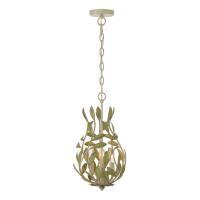 Three Light Chandelier by Crystorama - Broche Collection, Champagne Green Tea Finish - 565-CT
