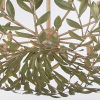 12 Light Chandelier by Crystorama - Broche Collection, Champagne Green Tea Finish - 569-CT
