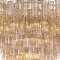 28 Light Chandelier by Crystorama - Addis Collection, Aged Brass Finish - ADD-327-AG-AM