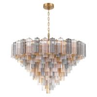 28 Light Chandelier by Crystorama - Addis Collection, Aged Brass Finish - ADD-327-AG-AU