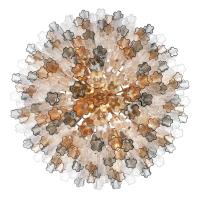 28 Light Chandelier by Crystorama - Addis Collection, Aged Brass Finish - ADD-327-AG-AU