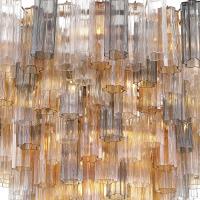28 Light Chandelier by Crystorama - Addis Collection, Aged Brass Finish - ADD-327-AG-AU