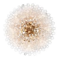 28 Light Chandelier by Crystorama - Addis Collection, Aged Brass Finish - ADD-327-AG-CL