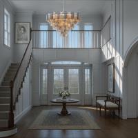 28 Light Chandelier by Crystorama - Addis Collection, Polished Chrome Finish - ADD-327-CH-AU