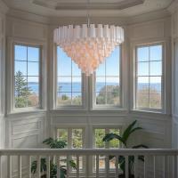 28 Light Chandelier by Crystorama - Addis Collection, Polished Chrome Finish - ADD-327-CH-WH