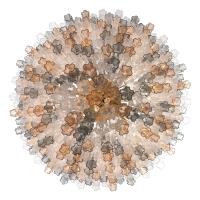 40 Light Chandelier by Crystorama - Addis Collection, Aged Brass Finish - ADD-329-AG-AU