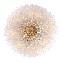 40 Light Chandelier by Crystorama - Addis Collection, Aged Brass Finish - ADD-329-AG-CL