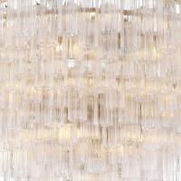 40 Light Chandelier by Crystorama - Addis Collection, Aged Brass Finish - ADD-329-AG-CL