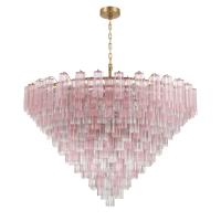 40 Light Chandelier by Crystorama - Addis Collection, Aged Brass Finish - ADD-329-AG-SP