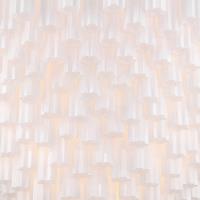 40 Light Chandelier by Crystorama - Addis Collection, Aged Brass Finish - ADD-329-AG-WH