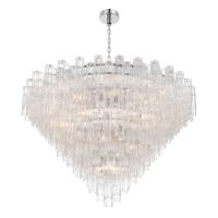 40 Light Chandelier by Crystorama - Addis Collection, Polished Chrome Finish - ADD-329-CH-CL