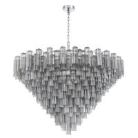 40 Light Chandelier by Crystorama - Addis Collection, Polished Chrome Finish - ADD-329-CH-SM