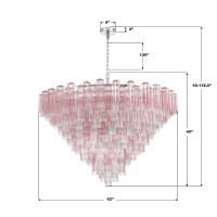 40 Light Chandelier by Crystorama - Addis Collection, Polished Chrome Finish - ADD-329-CH-SP