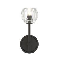 LED Wall Sconce by Crystorama - Aragon Collection, Matte Black Finish - ARA-10261-MK