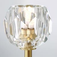 LED Wall Sconce by Crystorama - Aragon Collection, Soft Brass Finish - ARA-10261-SB