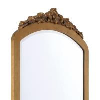 Mirror by Crystorama - Arden Collection, Burnished Brass Finish - ARN-M700-BB