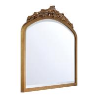 Mirror by Crystorama - Arden Collection, Burnished Brass Finish - ARN-M701-BB
