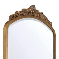Mirror by Crystorama - Arden Collection, Burnished Brass Finish - ARN-M701-BB