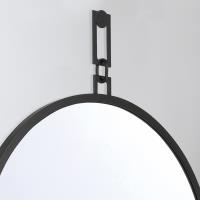 Mirror by Crystorama - Alston Collection, Matte Black Finish - AST-M860-MK