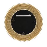 Mirror by Crystorama - Broche Collection, Antique Gold Finish - BRH-M546-GA