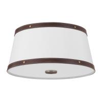Three Light Flush Mount by Crystorama - Callahan Collection, Luxe Gold Finish - CAL-2400-LG